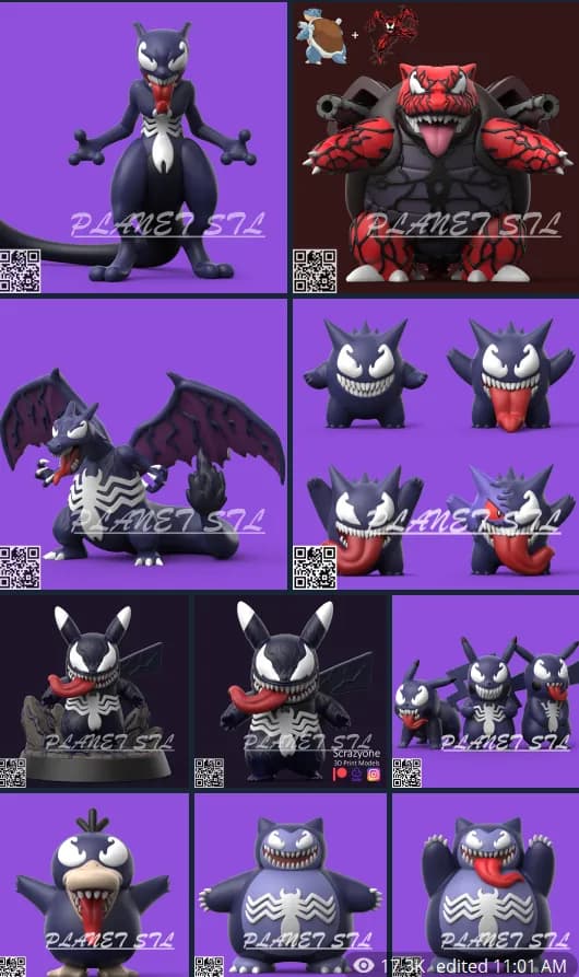 STL - venom pack with bonus