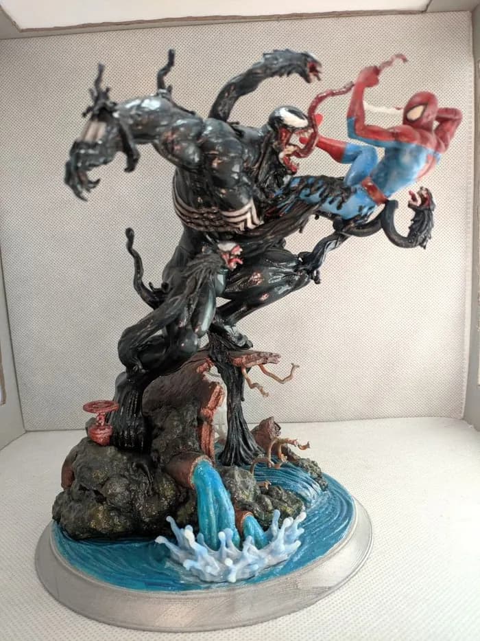 STL - venom vs spiderman final files