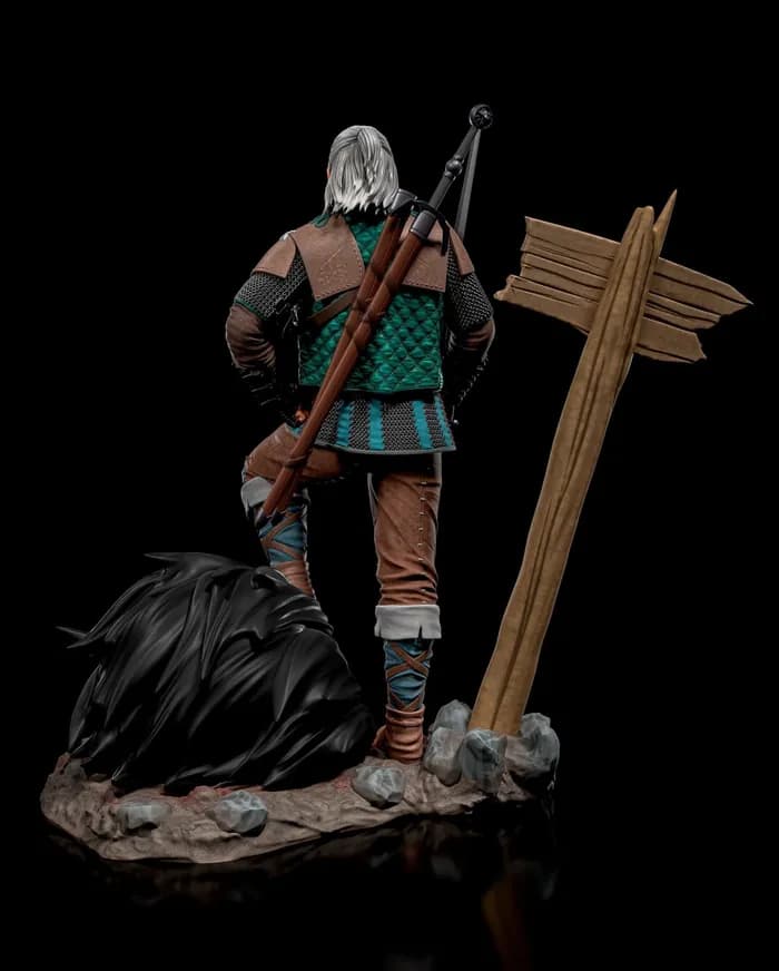 STL - vesemir render 2
