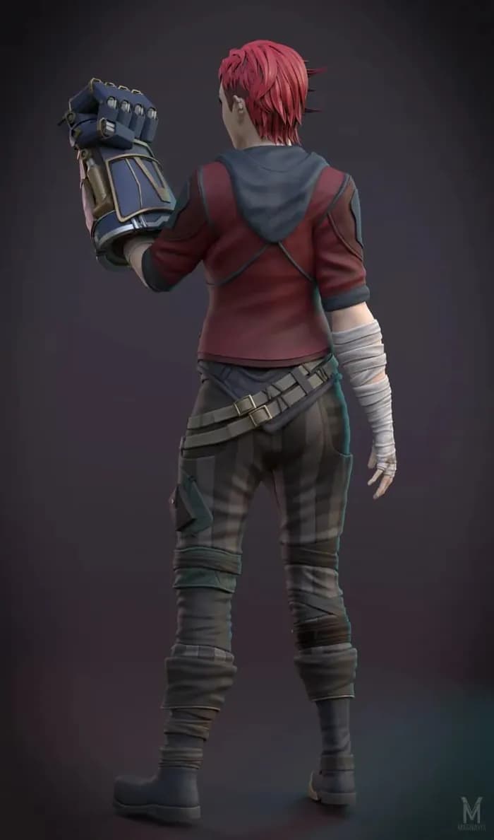STL - vi arcane render 2