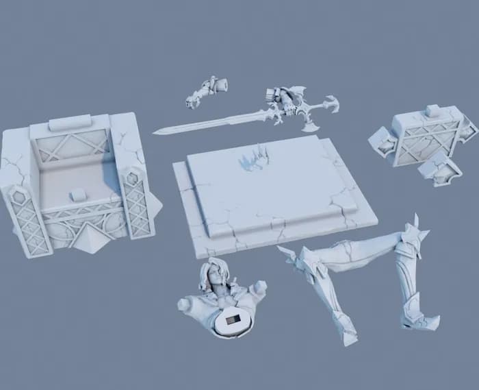 STL - viego render 3