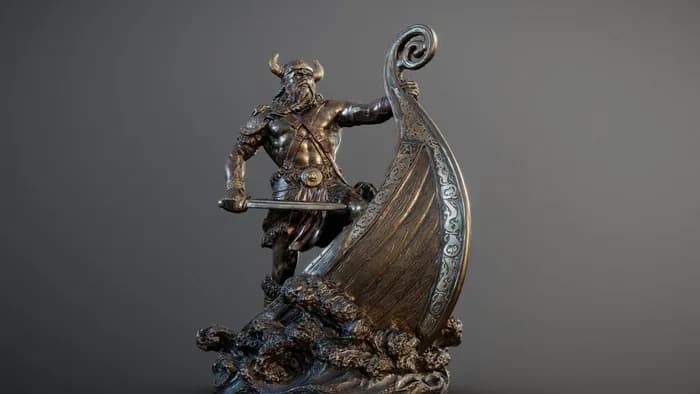 STL - viking warrior stl