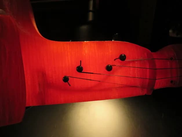 STL - Violín eléctrico naranja