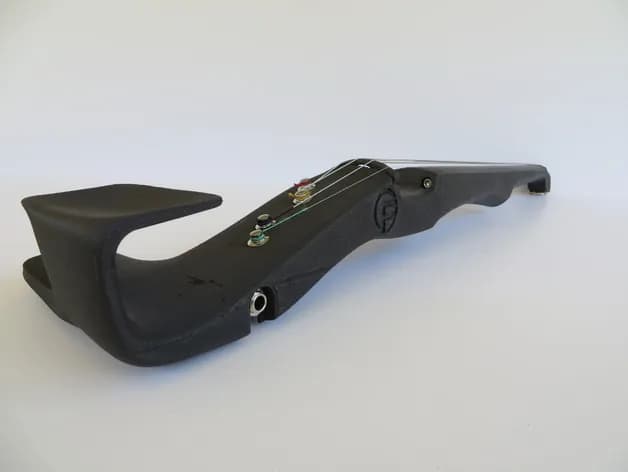 STL - Violín eléctrico naranja