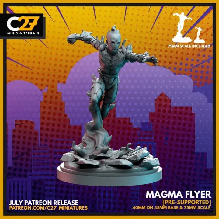 STL - Volador de Magma