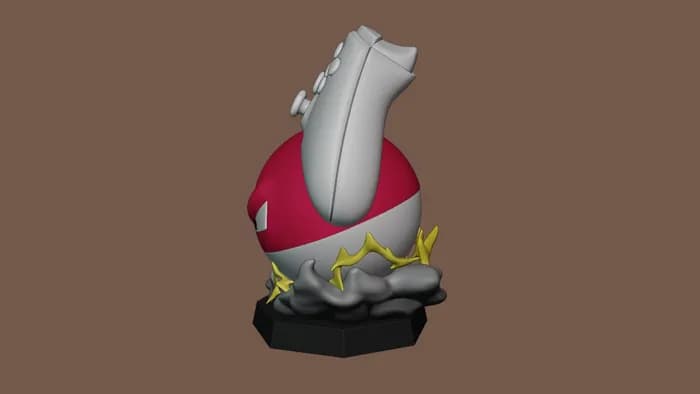 STL - voltorb render 3