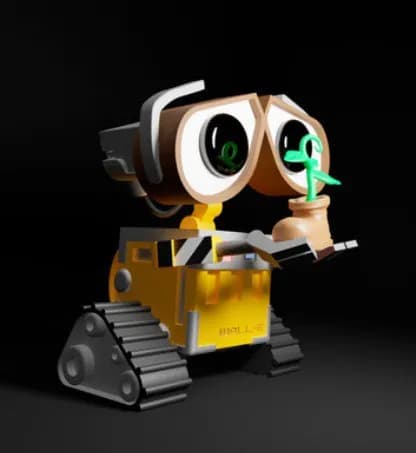 STL - wall e funko pop stl stl