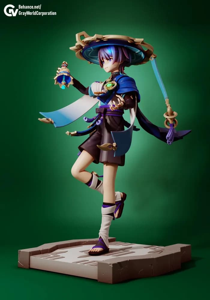 STL - wanderer render 1