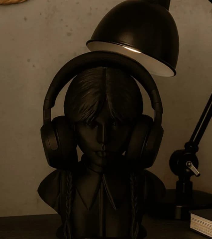 STL - wednesday headphone stand