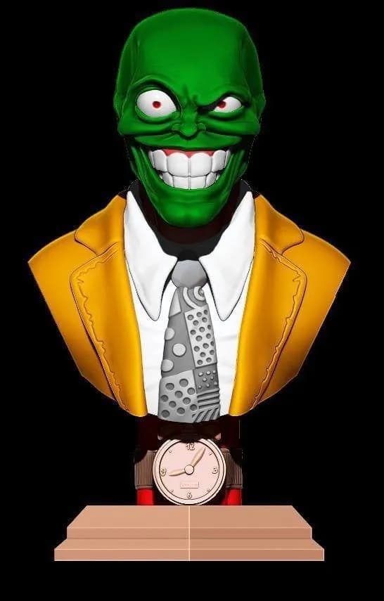 STL - wekster the mask bust