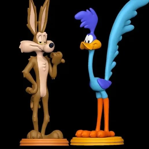 STL - Wile E. Coyote y el Correcaminos