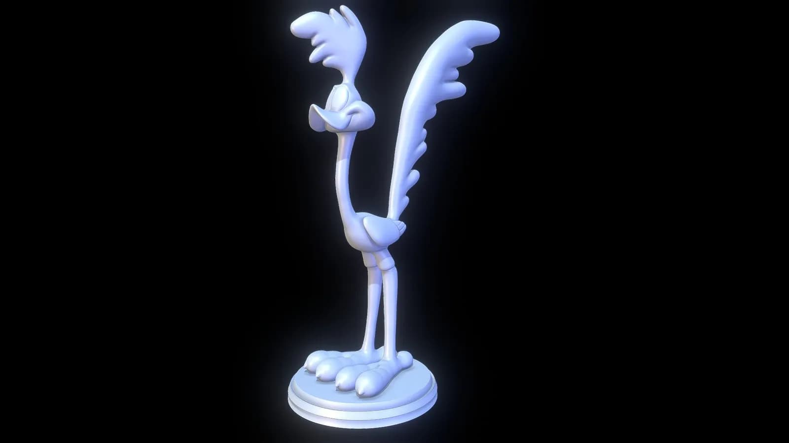 STL - Wile E. Coyote y el Correcaminos render 2