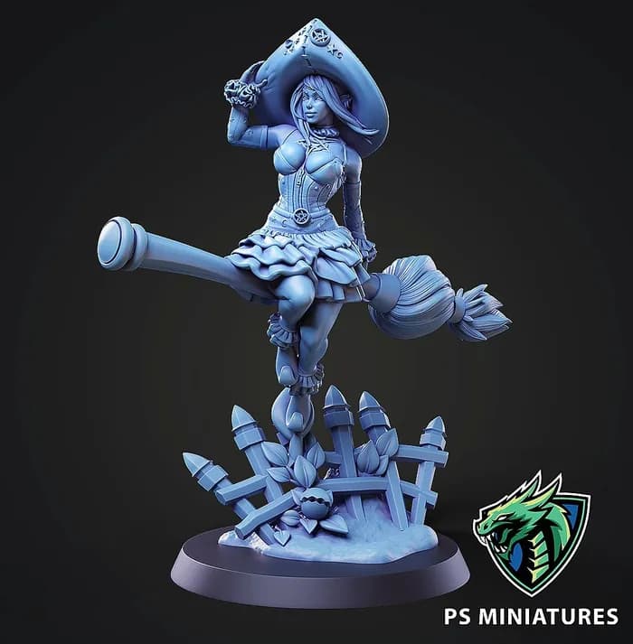 STL - witch elf pose