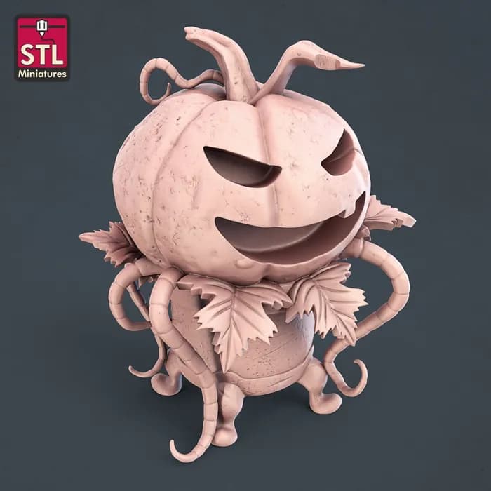 STL - witch pumpkin stl