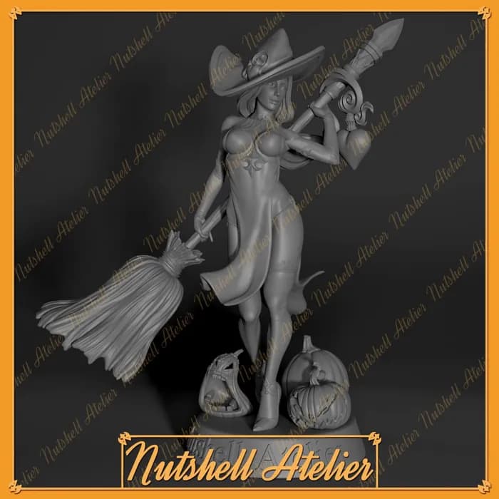 STL - witch + sfw + nsfw nutshell atelier