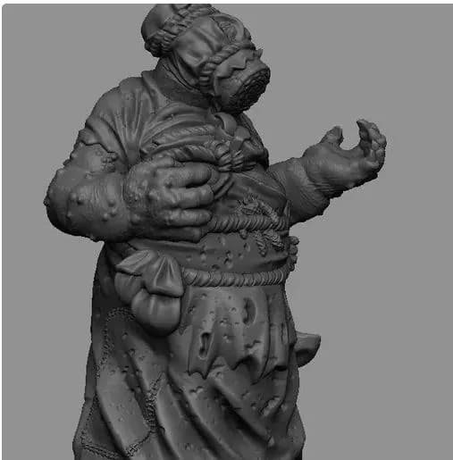 STL - witcher 3 crone