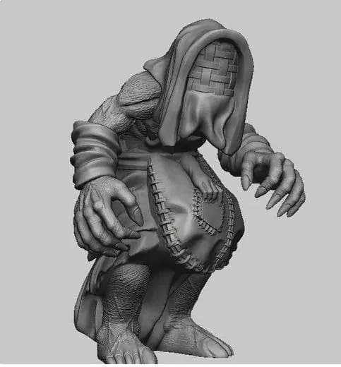STL - witcher 3 crone
