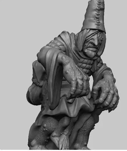STL - witcher 3 crone