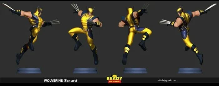 STL - wolverine comic version