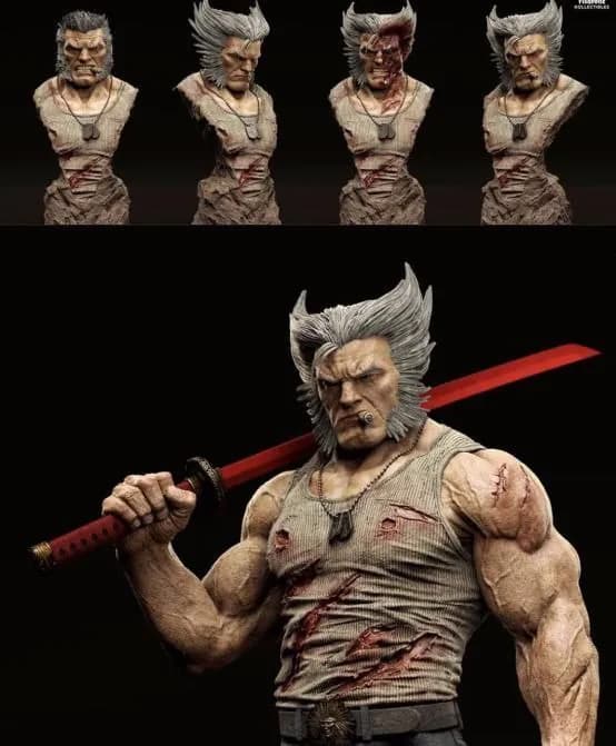 STL - wolverine rarw 3