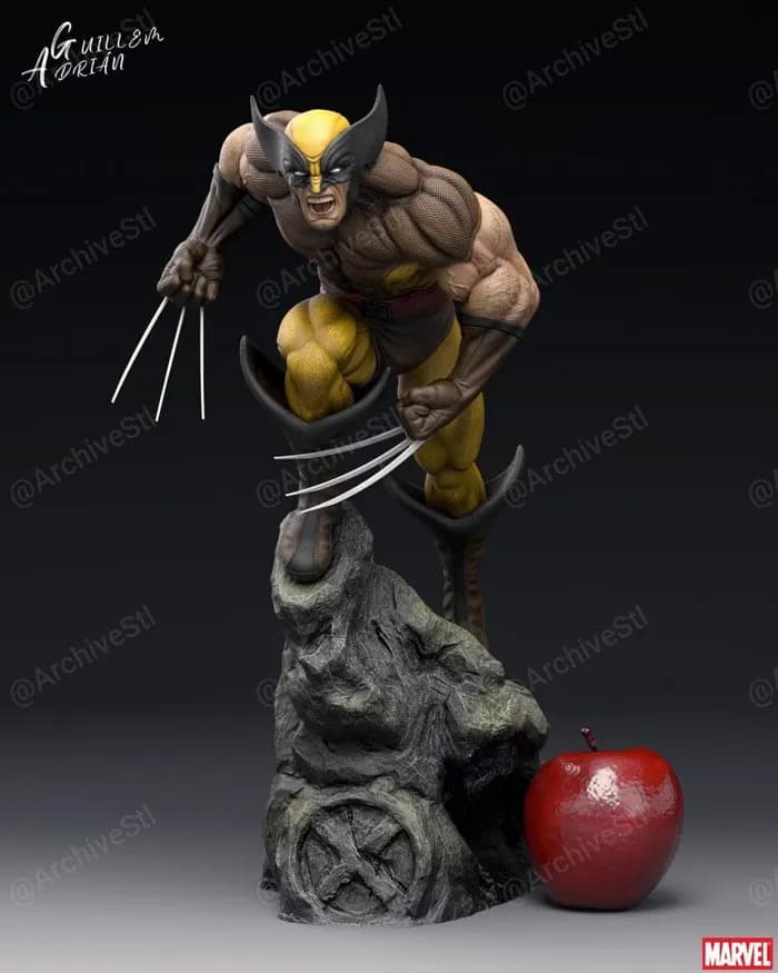 STL - wolverine stl 400mm