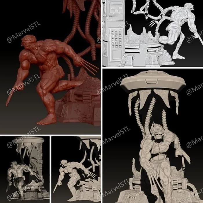 STL - wolverine weapon x