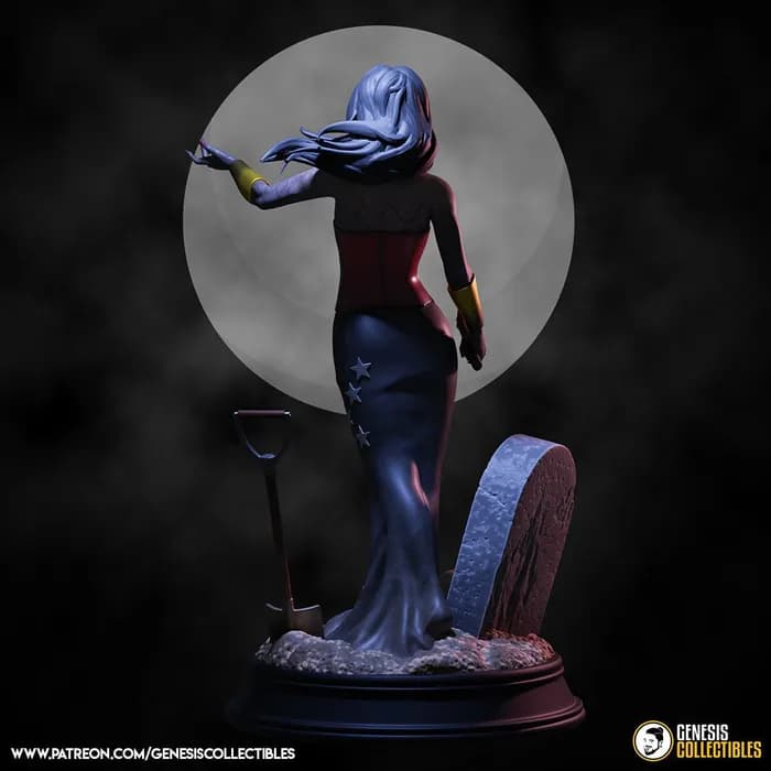 STL - wonder woman halloween render 2