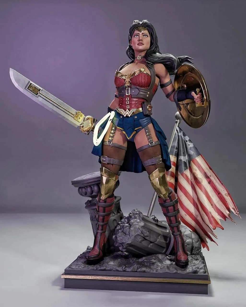 STL - Wonder Woman Steampunk