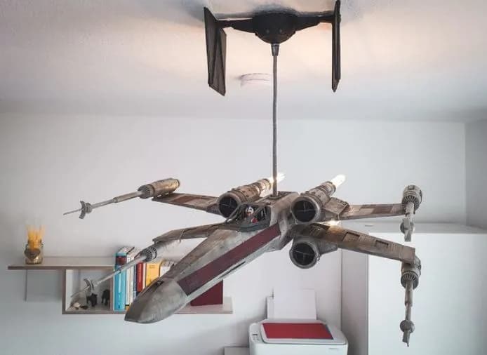 STL - X Wing Starfighter render 2
