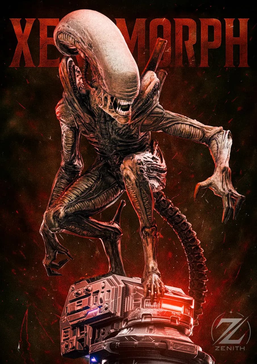 STL - Xenomorfo de Zenith Studios