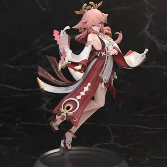 STL - yae miko genshin impact render 2