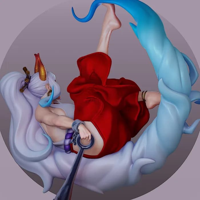 STL - yamato one piece pearforceone render 4