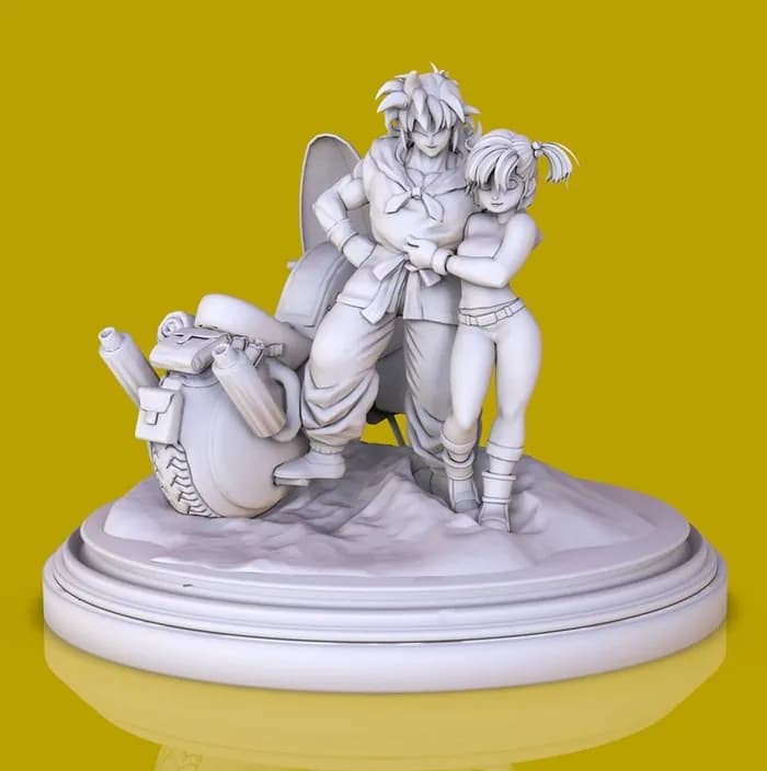 STL - yamcha and bulma
