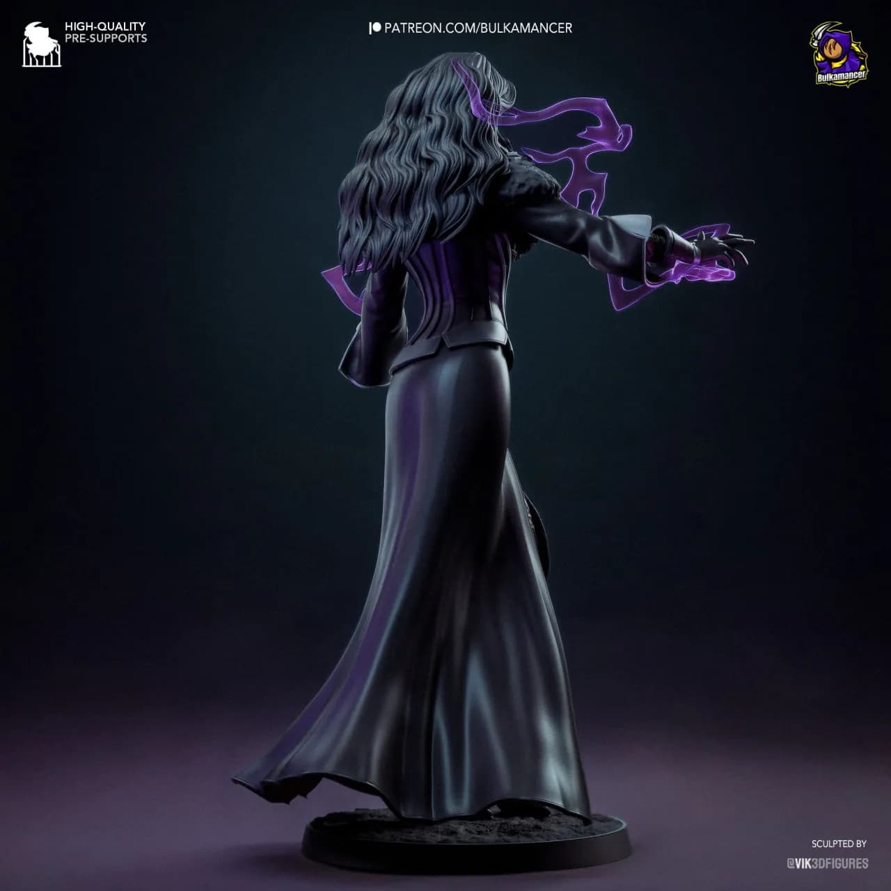 STL - Yennefer de Vengerberg 4 render 5