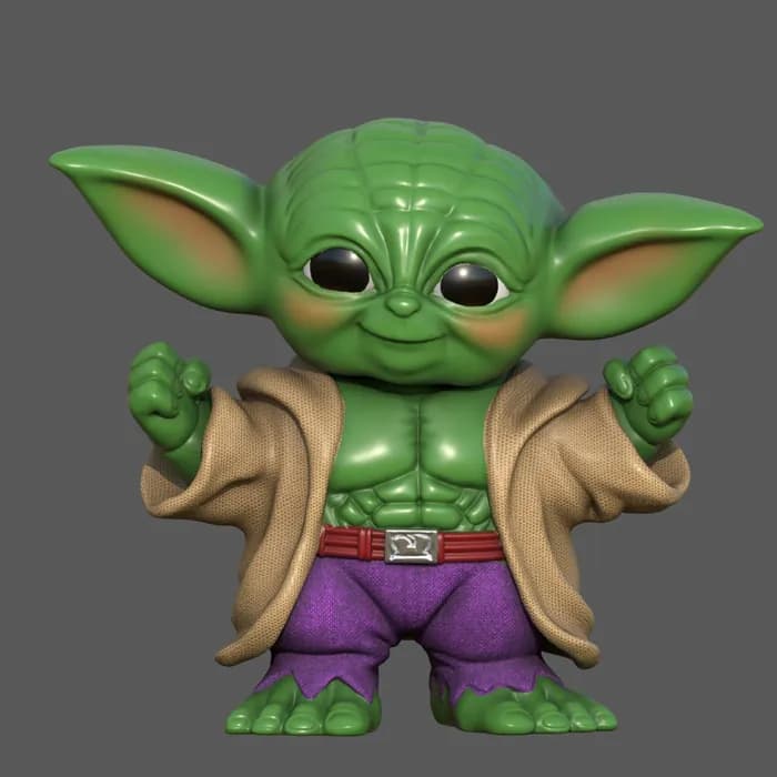 STL - yoda hulk