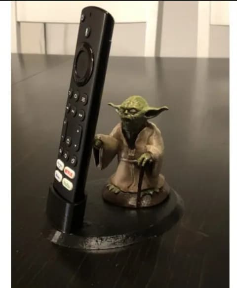 STL - yoda remote holder stl