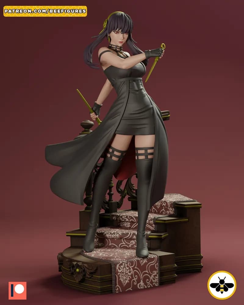 STL - Yor Forger figura de acción 2