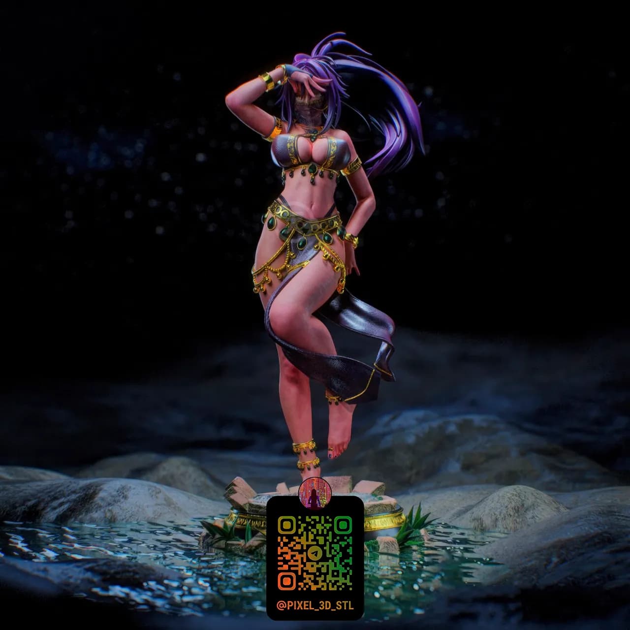 STL - Yoruichi Shihouin Bleach 3