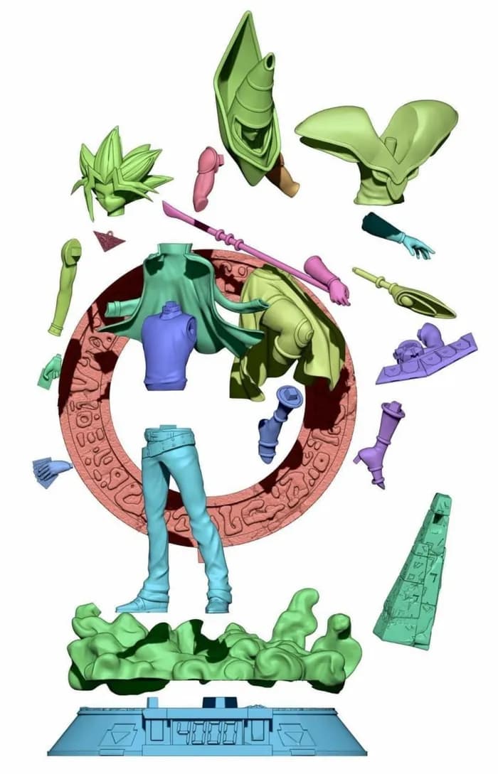 STL - yugioh render 5