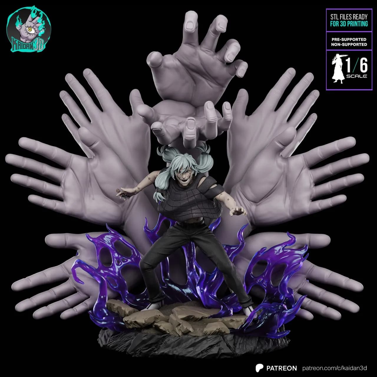 STL - Yuji x Todo vs Mahito KAIDAN3D