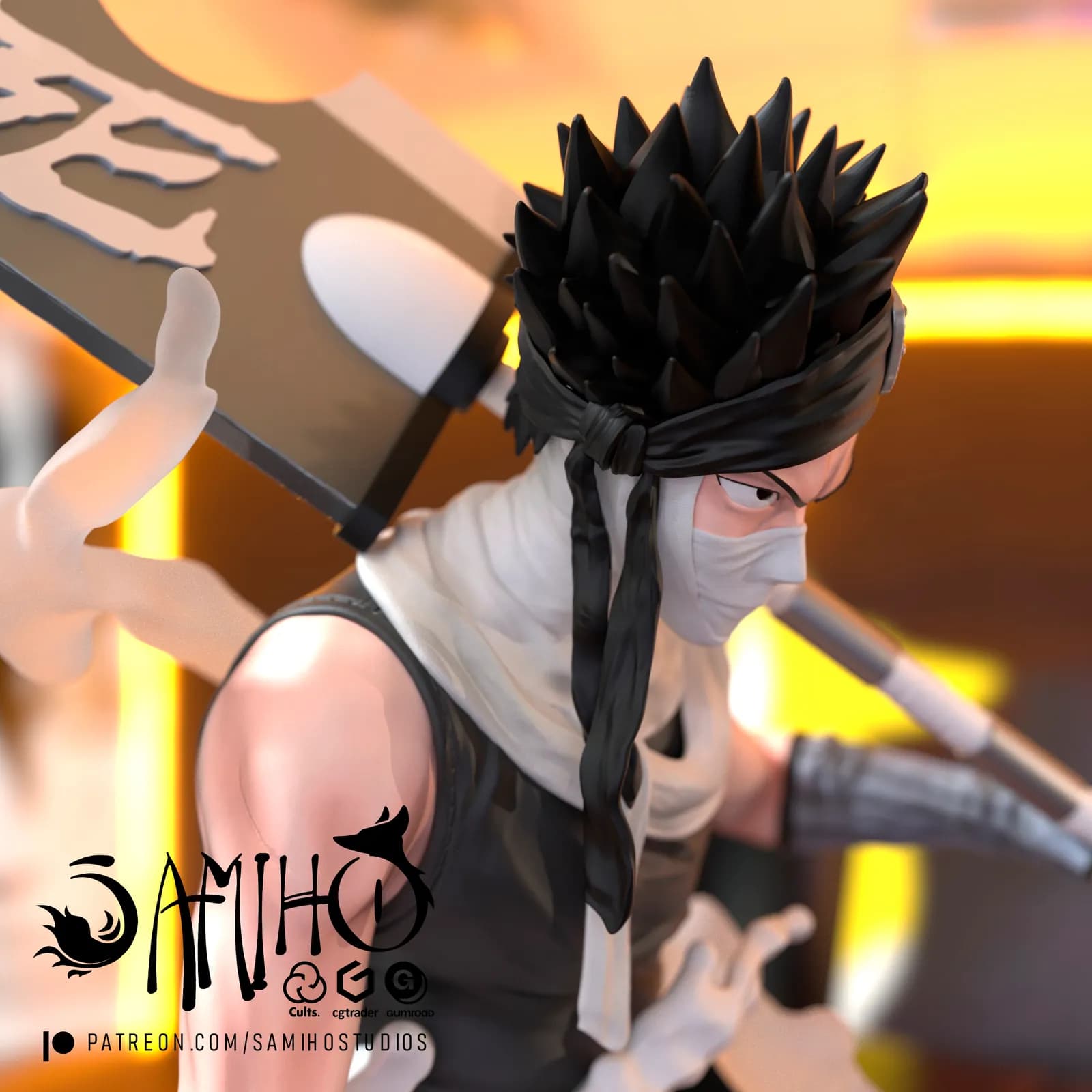 STL - Zabuza, el Demonio de la Niebla