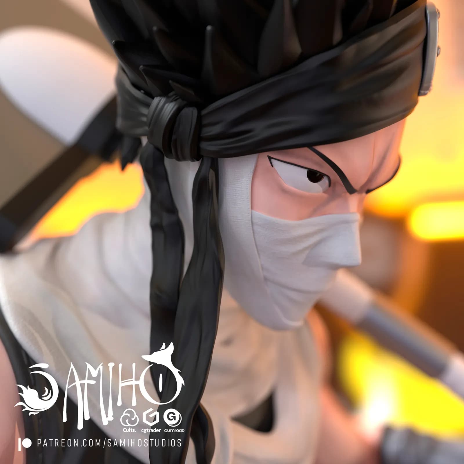 STL - Zabuza, el Demonio de la Niebla