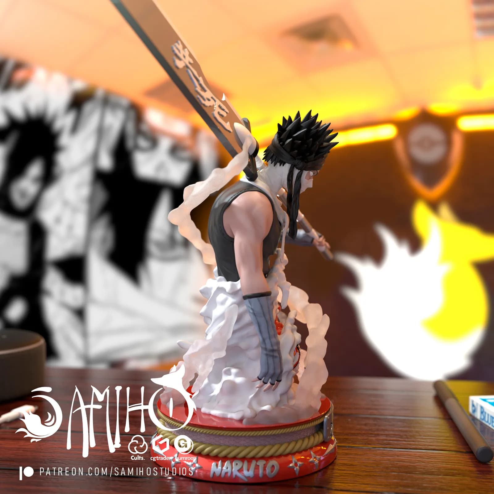 STL - Zabuza, el Demonio de la Niebla