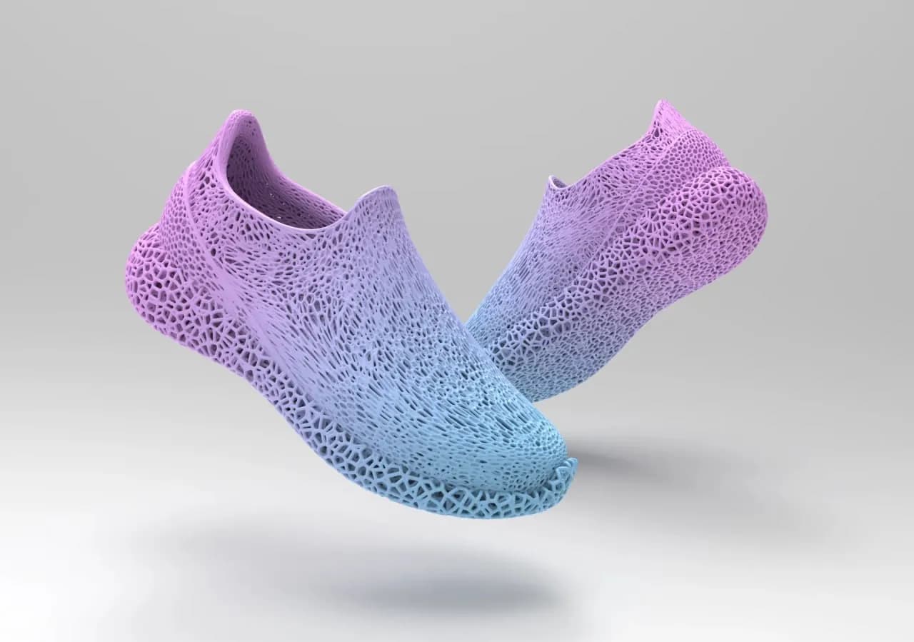 STL - Zapatillas de diseño de malla 3D