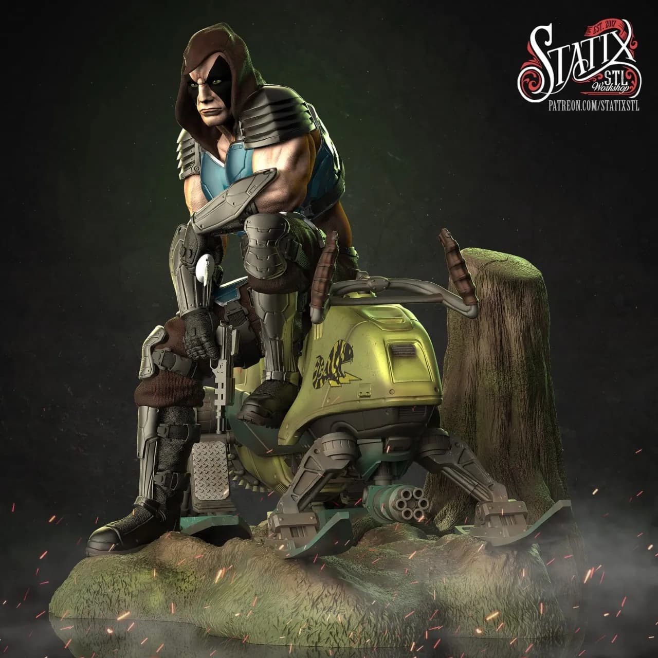 STL - Zartan con moto