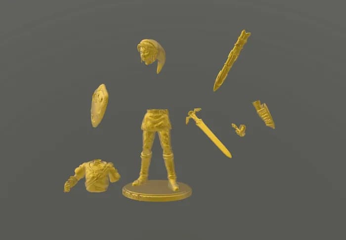 STL - zelda gambody nueva render 2