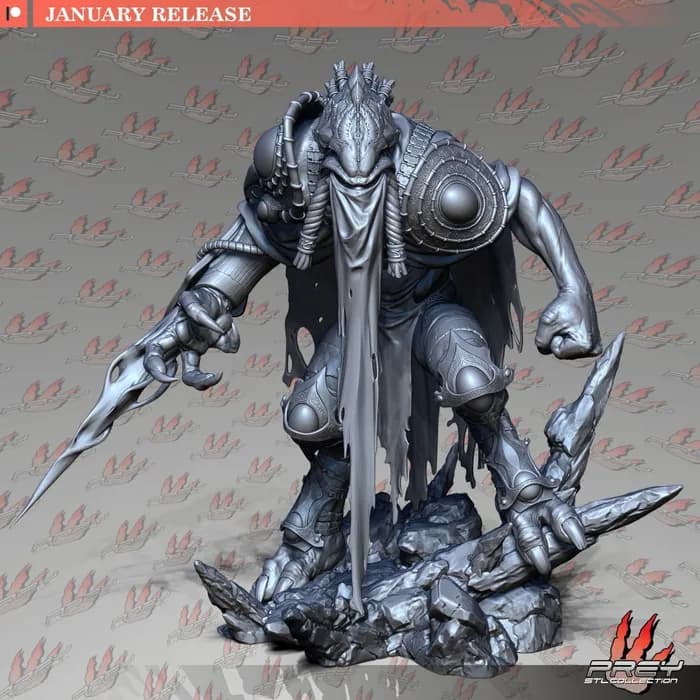STL - zeratul 1 24 scale presupported