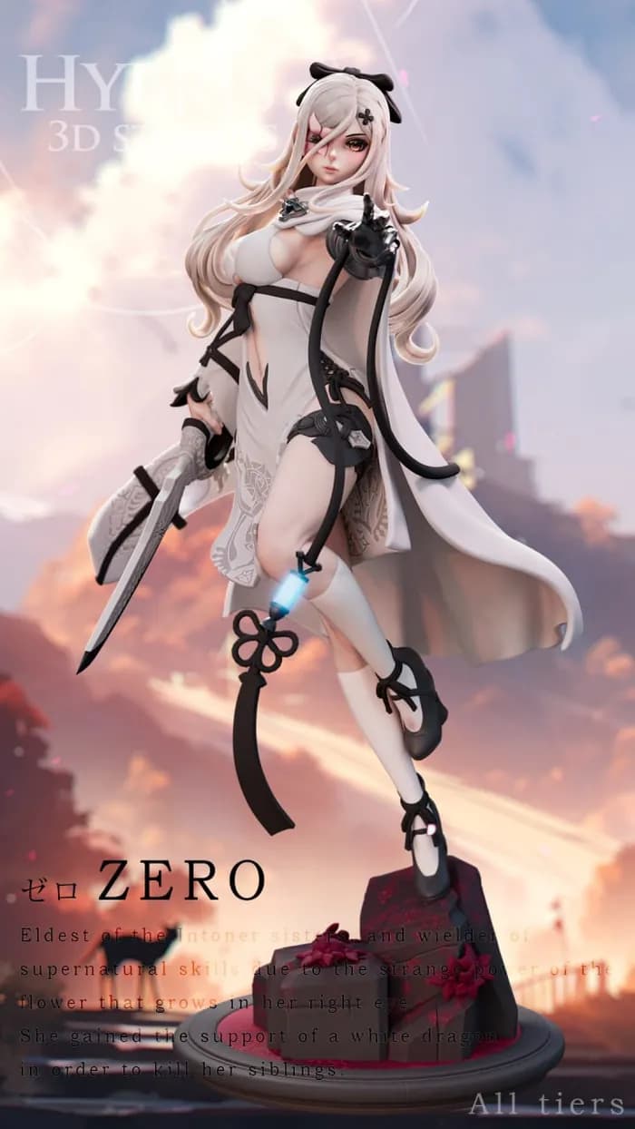 STL - zero drakengard 3 hybris studios render 3