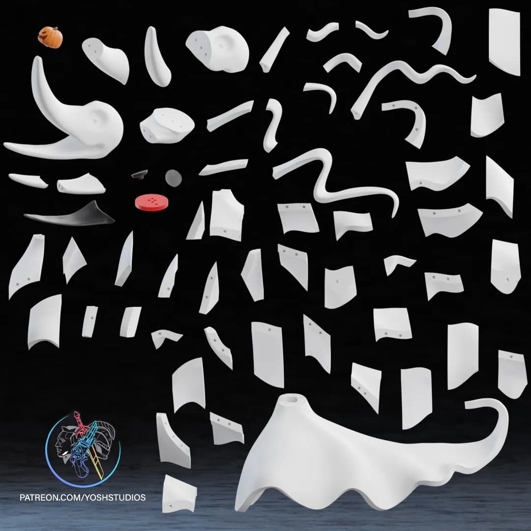 STL - Zero el fantasma render 3