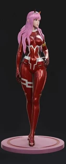 STL - Zero Two Darling in the Franxx